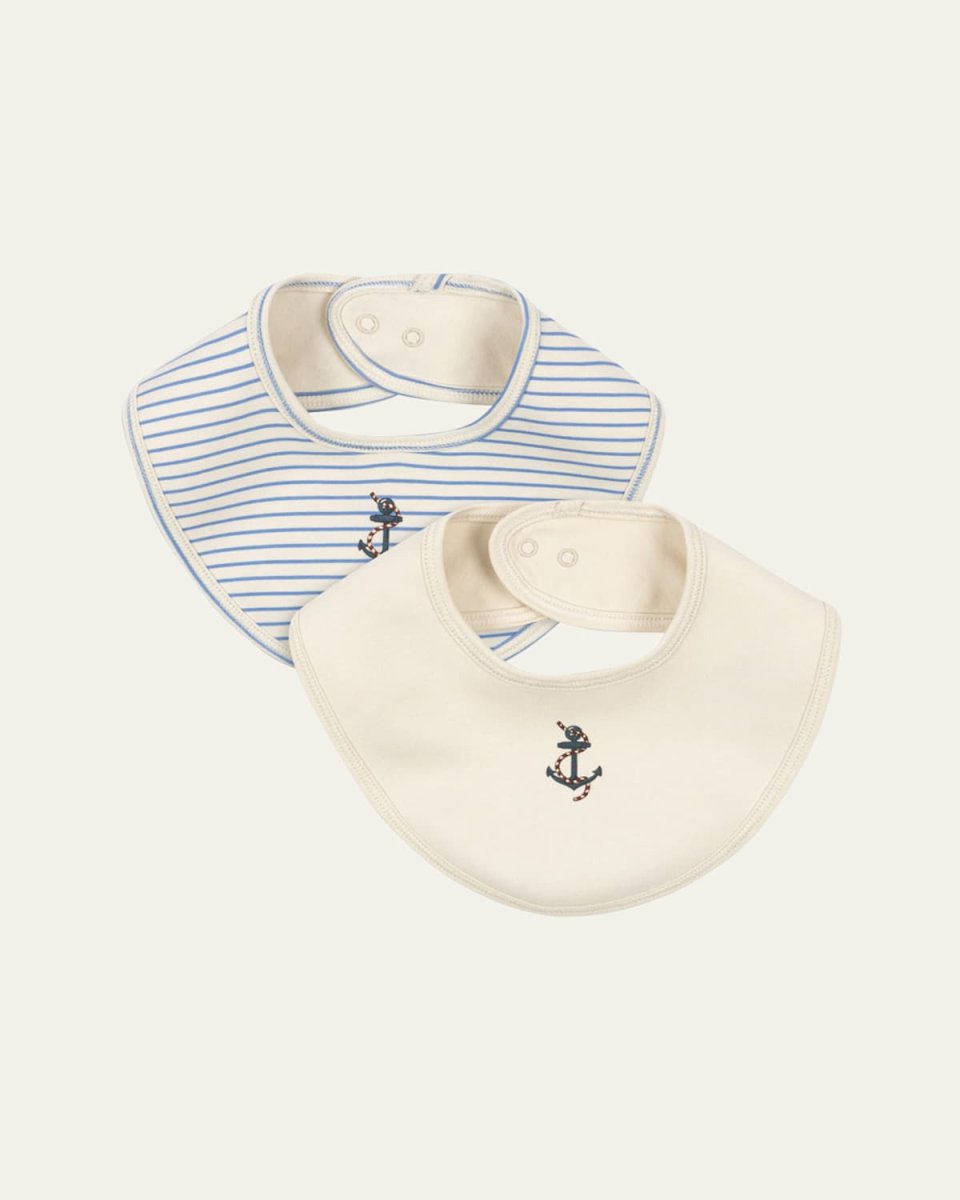 Boy's 2-Pack Bib Set